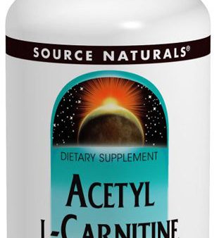 SOURCE NATURALS - Acetyl L-Carnitine - 90 Tablets Online Hot Sale