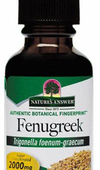 NATURE S ANSWER - Fenugreek Seed Extract - 1 fl. oz. (30 ml) Sale