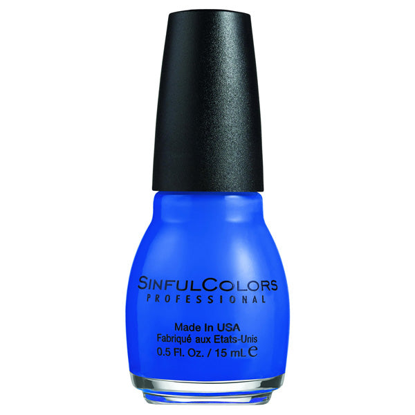 SINFULCOLORS -  Professional Nail Polish #1052 Endless Blue - 0.5 fl. oz. (15 ml) For Sale