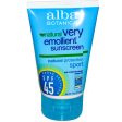 ALBA BOTANICA - Very Emollient Sunscreen Sport SPF 45 - 4 oz. (113 g) Hot on Sale