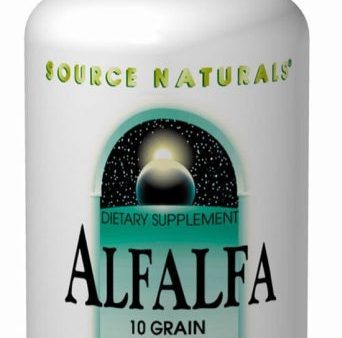 SOURCE NATURALS - Alfalfa 10 Grain (648 mg) - 1000 Tablets Online