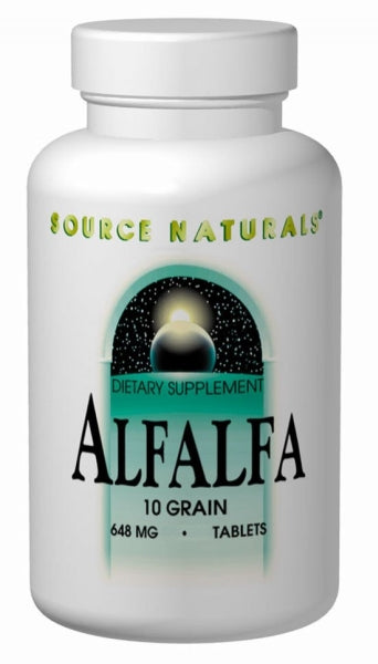 SOURCE NATURALS - Alfalfa 10 Grain (648 mg) - 1000 Tablets Online