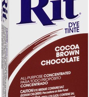 RIT DYE - Powder Dye Cocoa Brown - 1.125 oz. (31.9 g) Online Sale