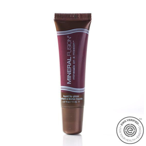 MINERAL FUSION - Liquid Lip Gloss Heat - Berry  - 0.37 fl. oz. (11 ml) Supply