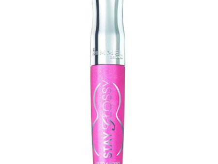 RIMMEL - Stay Glossy Lip Gloss Stay My Rose - 0.18 fl. oz. (5.5 ml) Hot on Sale