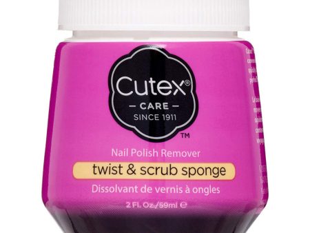 REVLON - Cutex Nail Polish Remover Twist & Scrub Sponge - 2 fl. oz. (59 ml) For Discount