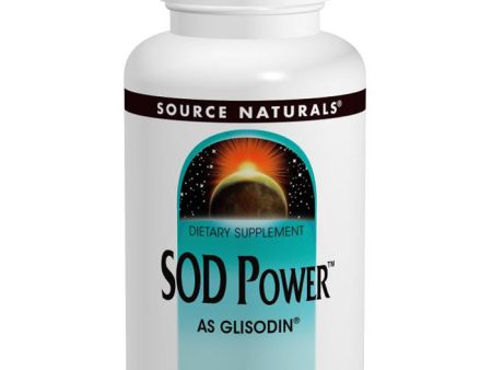 SOURCE NATURALS - SOD Power 250 mg as GliSODin - 30 Tablets Sale