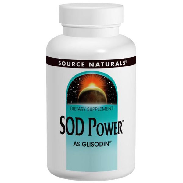 SOURCE NATURALS - SOD Power 250 mg as GliSODin - 30 Tablets Sale