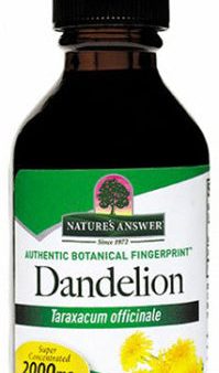 NATURE S ANSWER - Dandelion Root Extract - 2 fl. oz. (60 ml) Hot on Sale