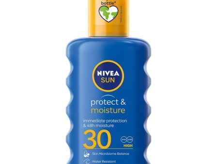 Nivea Sun Protect & Moisture Sun Cream Spray SPF30 200ml Cheap