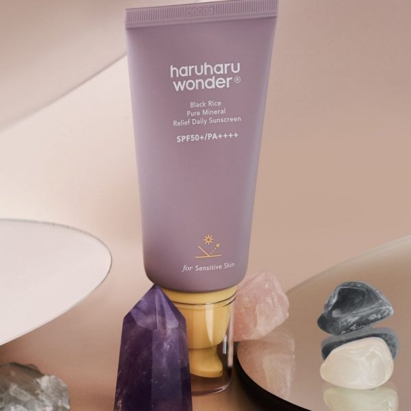 Haruharu Wonder Black Rice Pure Mineral Relief Daily Sunscreen PA++++ SPF50+ 50ml Online Hot Sale