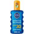 Nivea Sun Protect & Dry Touch Sunscreen Spray SPF30 200ml For Sale