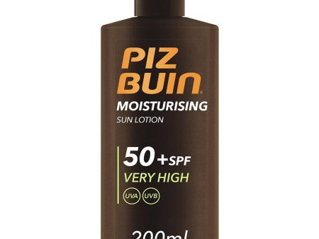 Piz Buin Moisturising Sun Lotion SPF50+ 200ml Hot on Sale