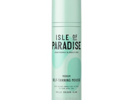 Isle Of Paradise Self-Tanning Mousse Medium 200ml on Sale