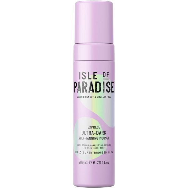 Isle Of Paradise Express Self-Tanning Mousse Ultra-Dark 200ml For Cheap