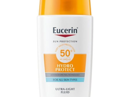 Eucerin Sun Face Hydro Protect Ultra-Light Fluid SPF50+ 50ml Hot on Sale