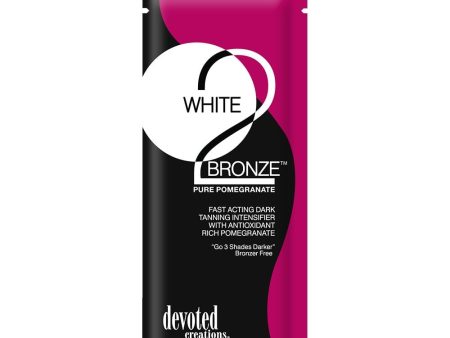 Devoted Creations White2Bronze Pure Pomegranate Dark Intensifier Tanning Accelerator Sachet 15ml Online