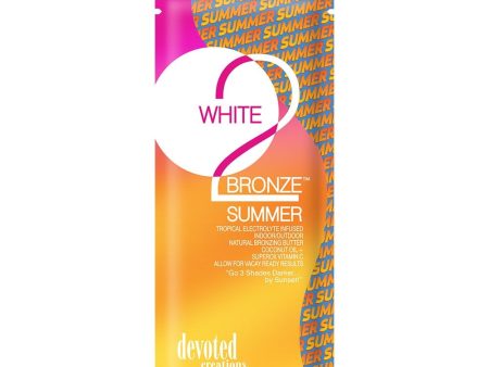 Devoted Creations White2Bronze Summer Bronzing Butter Tanning Accelerator Sachet 15ml Fashion