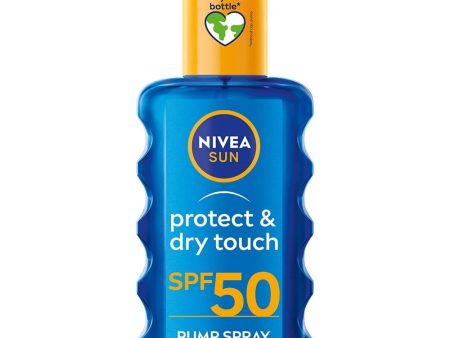 Nivea Sun Protect & Dry Touch Sunscreen Spray SPF50 200ml Supply