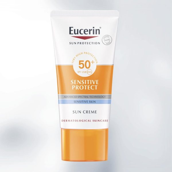 Eucerin Sensitive Protect Face Sun Cream SPF50+ 50ml For Sale