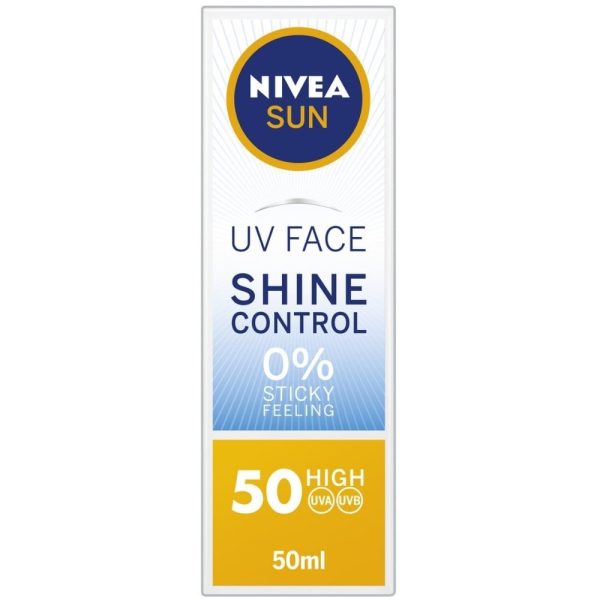 Nivea Sun UV Face Shine Control Mattifying Effect SPF50 50ml For Cheap