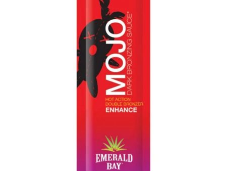 Emerald Bay Dark Mojo Tingle Tanning Accelerator Lotion Sachet 15ml For Sale