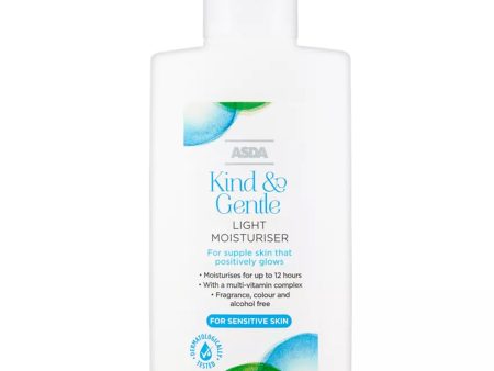 ASDA KIND & GENTLE LIGHT MOISTURISER 150 ml Online Hot Sale