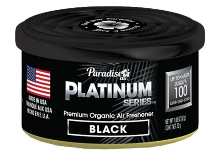 Paradise Air Platinum Series Can Black Air Freshener Online now