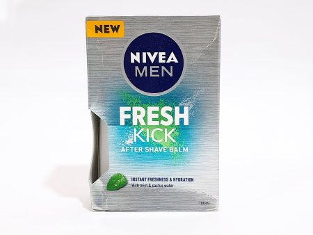 NIVEA MEN FRESH KICK AFTER SHAVE BALM 100 ML on Sale