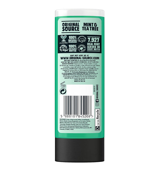 ORIGINAL SOURCE TINGLY MINT & TEA TREE SHOWER GEL 250 ML Sale