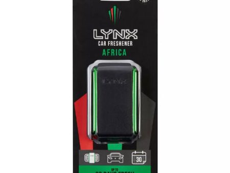 Lynx Vent Car Freshener - Africa Hot on Sale