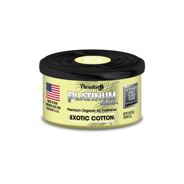 Paradise Air Platinum Series Can Exotic Cotton Air Freshener Discount