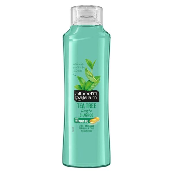 ALBERTO BALSAM TEA TREE TINGLE SHAMPOO 350 ML Online now