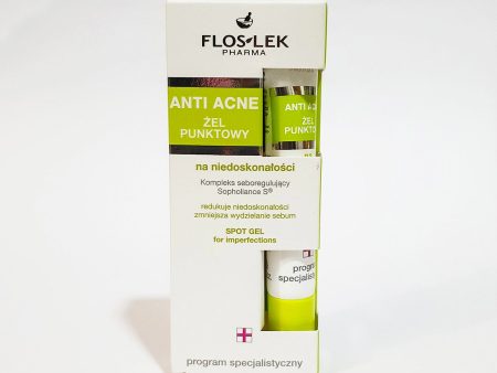 FLOSLEK PHARMA ANTI ACNE SPOT GEL FOR IMPERFECTION 20 ML Online now