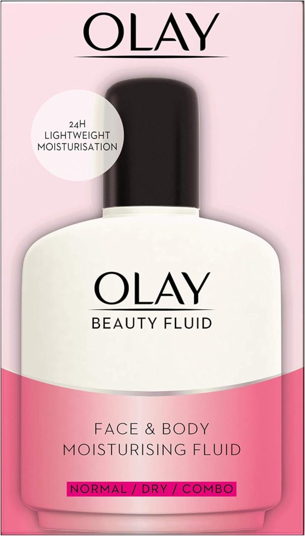 Olay Beauty Fluid Face And Body Moisturiser 200ml Online