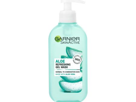 Garnier Natural Aloe Extract Gel Wash Normal Skin 200 ml Online Hot Sale