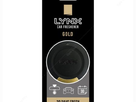 LYNX Gold - 3D Hanging Air Freshener For Cheap