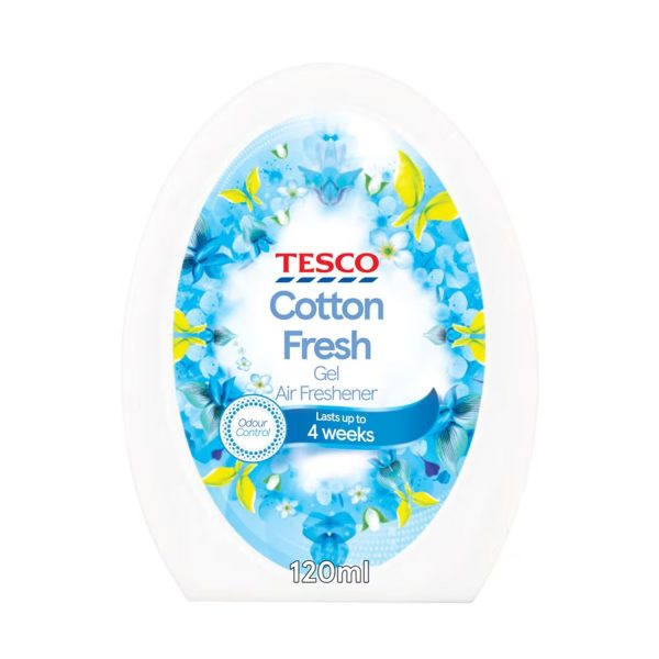 Tesco Solid Gel Air Freshener Cotton Fresh Supply