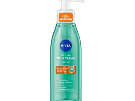 Nivea Derma Skin Clear Wash Gel - Blemish-Prone Skin 150ml Online