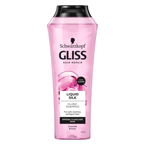 SCHWARZKOPT GLISS HAIR REPAIR LIQUID SILK SHINE SHAMPOO 250ML Online Hot Sale