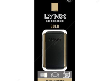 LYNX Gold - Vent Air Freshener Online Sale