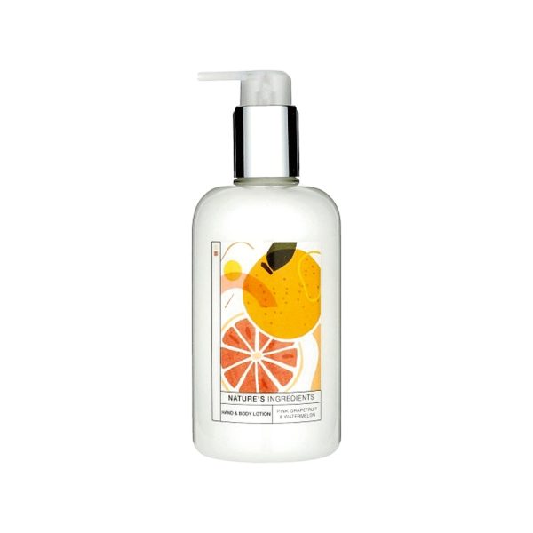 M&S Natures Ingredients Hand & Body Lotion Pink Grapefruit & Watermelon 300ML For Discount