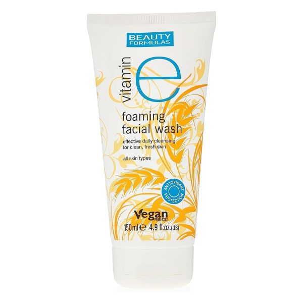 BEAUTY FORMULAS VITAMIN E FOAMING FACE WASH 150 ML Online Sale