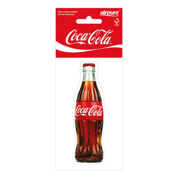 Airpure Cocacola Original Bottle Paper Car Air Fresheners Online now