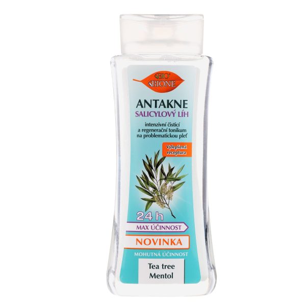 Bione Cosmetics Antakne Salicylic Spirit Tea Tree and Menthol Toner 255 ml Online Hot Sale