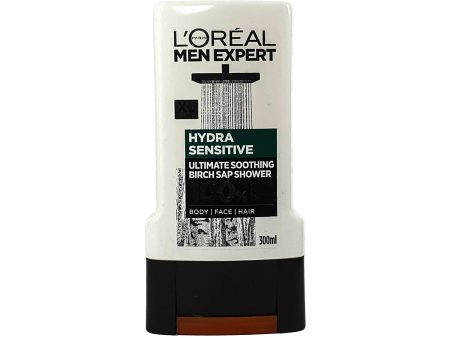 L OREAL MEN EXPERT HYDRA SENSITIVE BRICH SAP SHOWER GEL 300 ML Hot on Sale