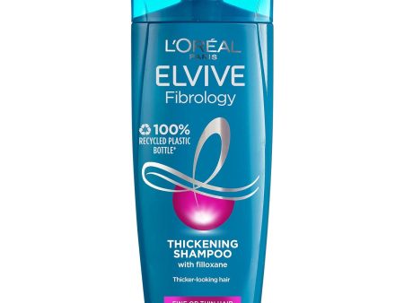 LOREAL ELVIVE FIBROLOGY FINE HAIR THICKENING SHAMPOO 400 ML Hot on Sale