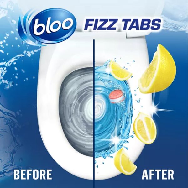 Bloo Power Lemon Fizz Tabs 8 x 22.5g (180g) Sale