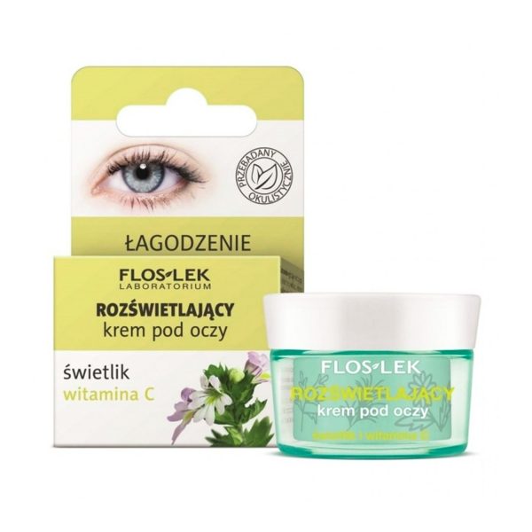 FLOSLEK BRIGHTENING EYE CREAM WITH EYEBRIGHT AND VITAMIN C 15ML Online Sale