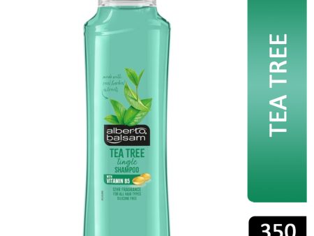 ALBERTO BALSAM TEA TREE TINGLE SHAMPOO 350 ML Online now